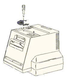 Opening a Model 25 Step 1